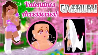 How To Get NEW FREE VALENTINES ACCESSORIES! Royale High Valentines Update