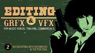 After Effects Tutorial - Rotoscoping with Rotobrush and Pen Tool