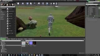 UE4, fixing imported mesh size, collision and material