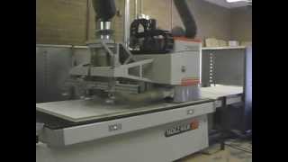 Holz-Her Dynestic CNC router in action at Aspen Cabinetry