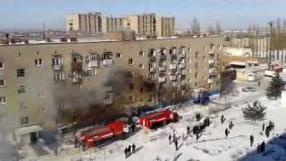 ПОЖАР В КУЛЕШОВКЕ 4 ФЕВРАЛЯ 2012