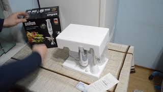 Розпаковка блендера Braun MQ 5035 з ROZETKA UA