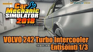 Volvo 242 Turbo Intercooler | Car Mechanic Simulator 2018 1/3