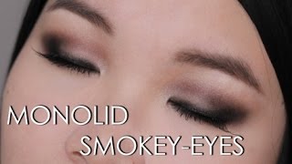 MONOLID SMOKEY-EYES MAKE UP