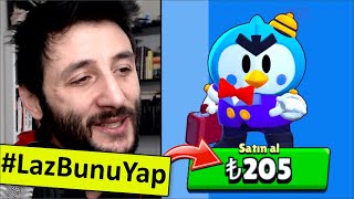 Yeni Karakter MR.P için 205 TL VERDİM! #LazBunuYap Brawl Stars