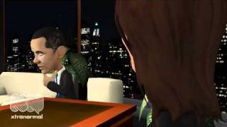 Obama and girl talk of Tord Korsvik