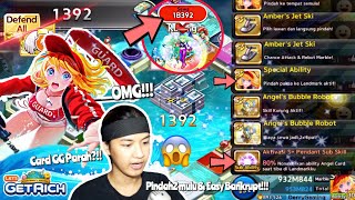 GAMEPLAY S+ AMBER!!! CARD GG HYBRID!!? | LINE GET RICH INDONESIA