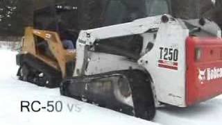 ASV RC-50 vs. Bobcat T-250