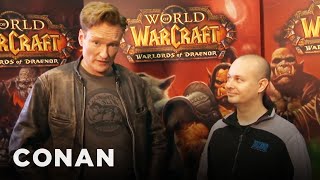Conan Plays "World Of Warcraft" At BlizzCon '13
