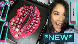 *NEW* Covergirl Exhibitionist Lipsticks + SWATCHES