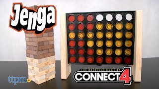 Jenga & Connect 4 Rustic Edition from Hasbro