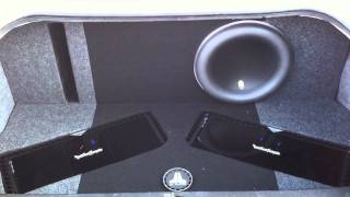 JL W7 13 on Rockford Fosagte T2500-1bdCP 2001 Impala