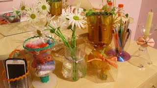 Поделки из пластиковых бутылок, Мастер-Класс