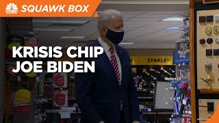 Biden dan Perusahaan Teknologi Cari Solusi Kelangkaan Cip Globa
