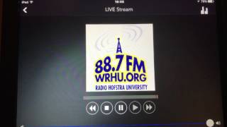 Daniel Hanson of WHRU Hofstra Radio piece on NY Islanders organist Paul Cartier