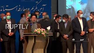 Iran: Provincial governor slapped during inauguration speech