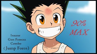 Insane MAX DAMAGE (90%) Gon Combo JUMP FORCE