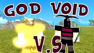 GOD ARMOR V.S VOID ARMOR | Roblox booga booga