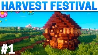 NUEVA SERIE DE MINECRAFT - HARVEST FESTIVAL #1
