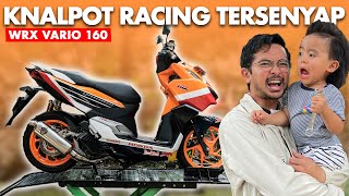KNALPOT ANTI TILANG⁉️Ganti Knalpot Racing Baru Buat Vario 160 Sambil Bikin Rekor Dunia ????