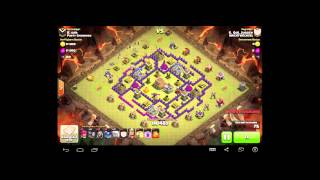 RH8 GoWiPe CK 3 Sterne Taktik!! CLASH OF CLANS!! [DeutschGerman]
