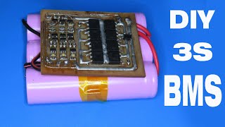 How to make 50A BMS (Battery Management System) For Lithium batteries | Electronic project