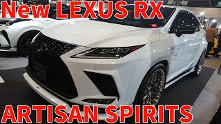 New LEXUS RX ARTISAN SPIRITS レクサスRX アーティシャンスピリッツ フルエアロ