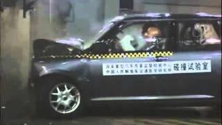 Lifan Smily crash test (Лифан Смайли краш тест)