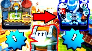 КАК ИГРАТЬ ЕСЛИ СЛАБАЯ ПРОКАЧКА? КЛЕШ РОЯЛЬ АПНУЛ 8 АРЕНУ ОТКРЫЛ ОГРОМНЫЙ СУГДУК