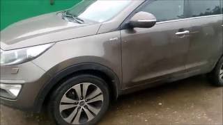 Kia sportage. Замена  задних амортизаторов.