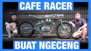 CAFE RACER INDONESIA PESANAN LUAR NEGERI - Royal Enfield Cafe Racer Bengkel Krom Works