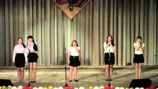 2013-04-11 Концерт в музыкальной школе. Часть 7-2. Вокальный квинтет
