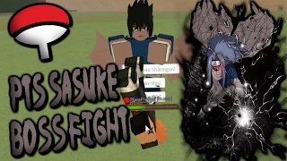 ROBLOX Shinobi Life OA - PTS Sasuke Boss Fight