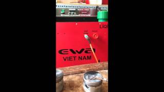 Máy vệ sinh buồng đốt đánh tan muội cacbon trong buồng đốt như thế nào?