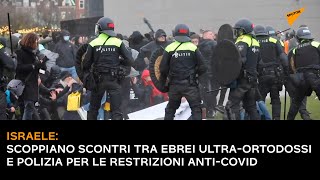 Israele: scoppiano scontri tra ebrei ultra-ortodossi e polizia per le restrizioni anti-COVID