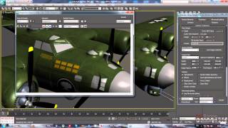 "3dsMax Моделинг" -  Boeing B-17F - 29 урок