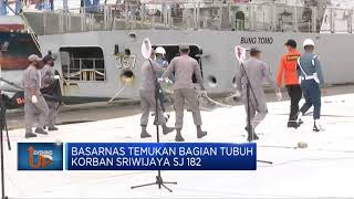 Basarnas Temukan Bagian Tubuh Korban Sriwijaya SJ 182