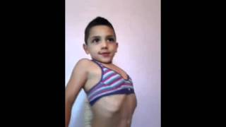 Funny boy in bra 3