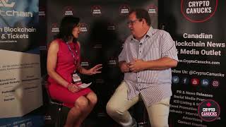 Blockchain Futurist Conference - Anna Niemira interviews Jeff Pulver, Vice-Chairman of Alchemist