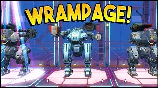 War Robots - WRAMPAGE! Destroying Everyone & Playing The Objective (4th Anniversary Gameplay)