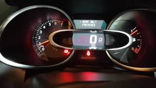 Renault Clio faulty reversing camera open boot detection