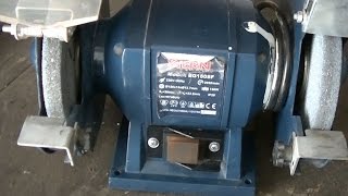 Точило STERN BG150SF. Крепим наждак на стене.