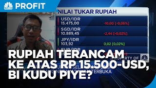 Rupiah Berpotensi ke Atas Rp 15.500/USD, BI Harus Bagaimana?