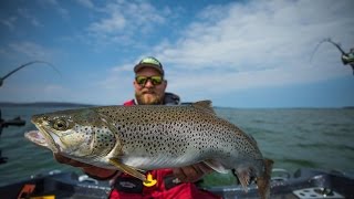 Superior Angling Season 1 Episode 12 - Lake Superior Brown Trout and Salmon!