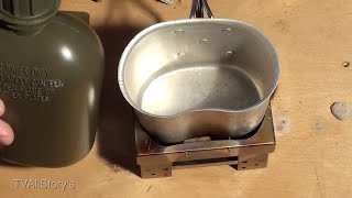 Котелок, Фляга, Спиртовка - доработка и обзор