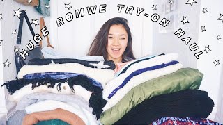 HUGE WINTER TRY-ON HAUL 2019/2020 | ft. Romwe