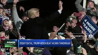 Debat Capres AS Batal, Trump & Biden Buat Acara Tandingan