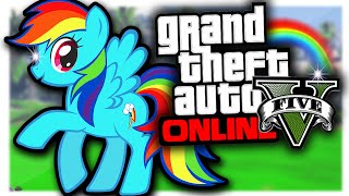 MY LITTLE PONY MODS IN GTA 5! (GTA 5 Mods)
