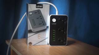Review multiprise LDNIO SC3604 version EU - 6 ports usb + 3 ports internationaux  [FR]