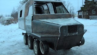 Самодельный гусеничный вездеход часть 8